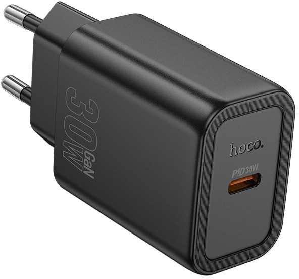 Įkroviklis Hoco N62 30W GaN USB-C juodas