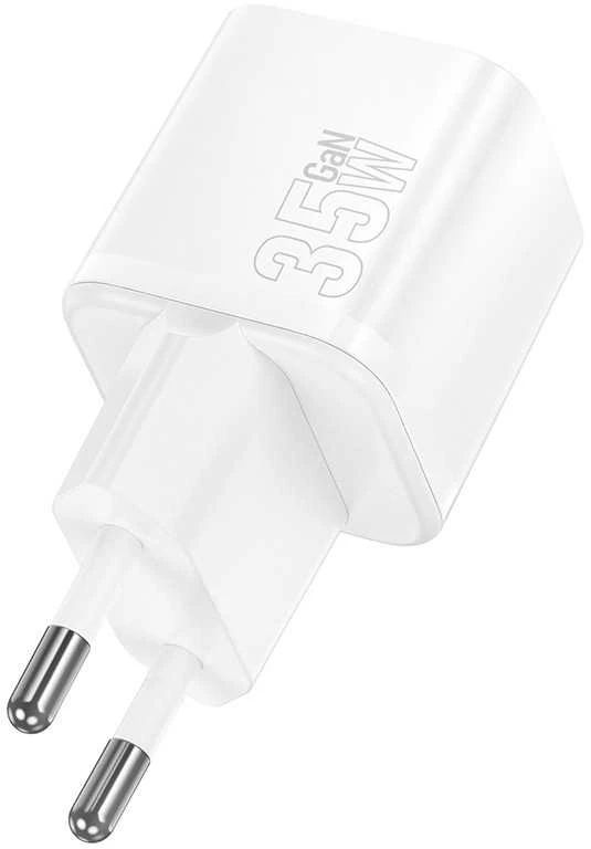 Įkroviklis Hoco N66 35W GaN USB-C baltas