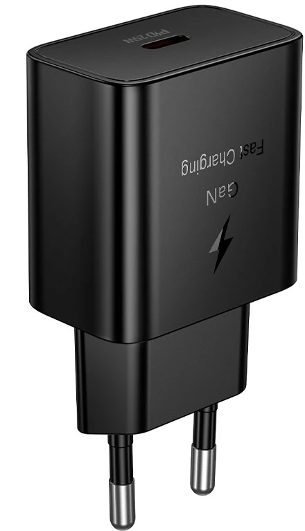 Įkroviklis Hoco N76 25W USB-C juodas