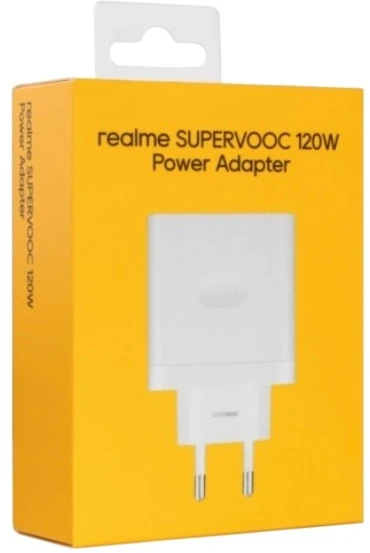 Realme Supervoc 120W maitinimo adapteris VCBBOAEH Baltas EU