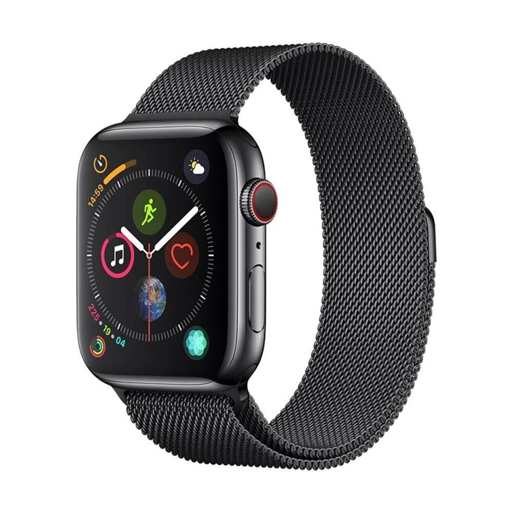 Apyrankė Devia Elegant Milanese 44mm Apple Watch juoda