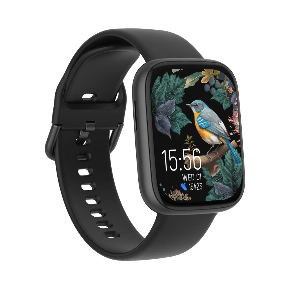 Išmanusis laikrodis Forever ForeVigo 4 SW-330, 1,95″ AMOLED, Bluetooth 5.4, IP68, spalva: juoda
