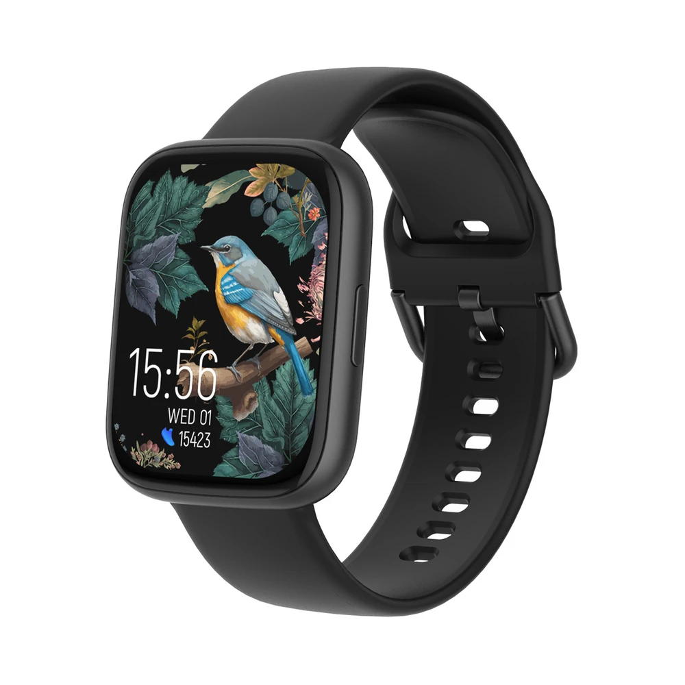 Išmanusis laikrodis Forever ForeVigo 4 SW-330, 1,95″ AMOLED, Bluetooth 5.4, IP68, spalva: juoda