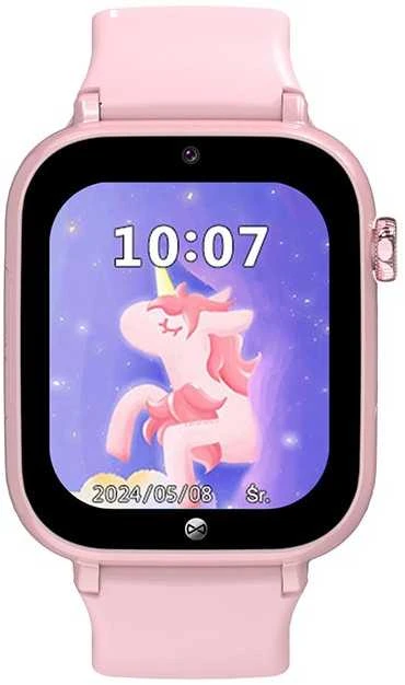 Forever išmanusis laikrodis GPS WiFi 4G Kids Look Me! 3 KW-520 rožinis