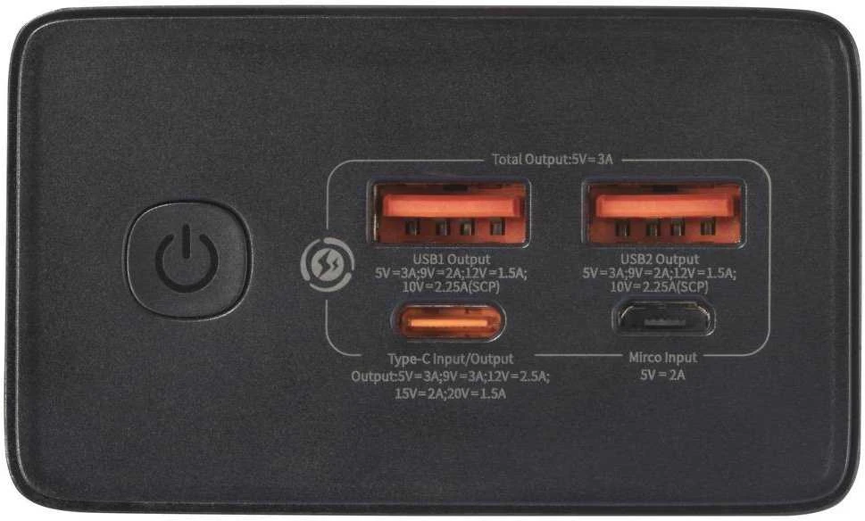PowerBank Baseus Star-Lord skaitmeninis ekranas 30000mAh 30W