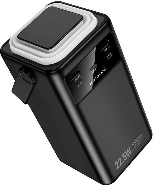 Išorinė baterija Power Bank Borofone BJ65B 22.5W 80000mAh juoda