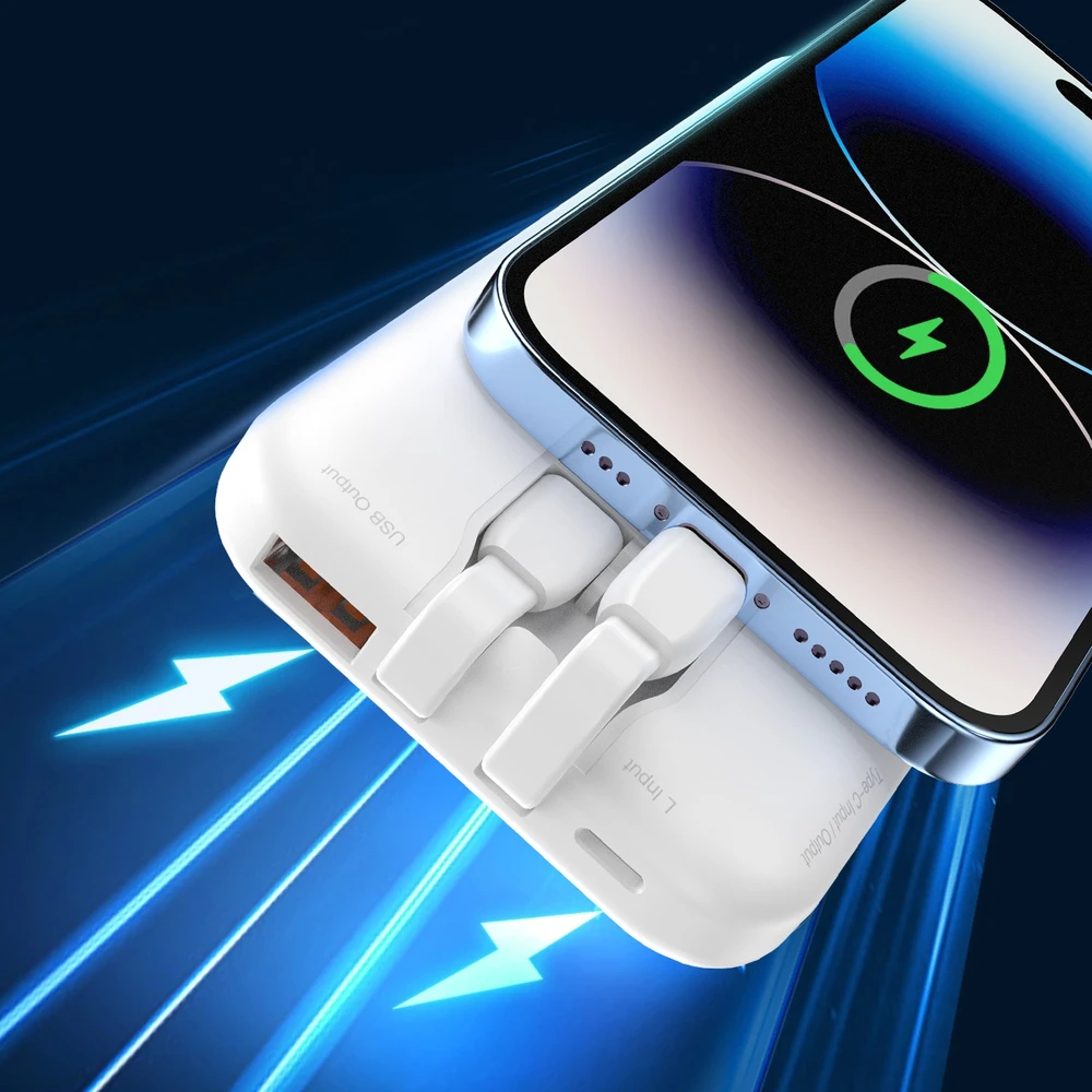 Išorinė baterija Power Bank Dudao K15 22.5W 10000mAh juoda