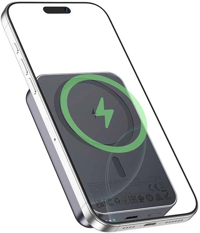 Išorinė baterija Power Bank Hoco J160A PD20W MagSafe 10000mAh juoda