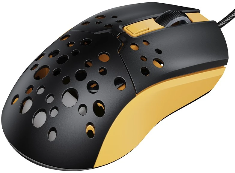 Klaviatūra Laidinė pelė Hoco GM51 Gaming juoda/geltona