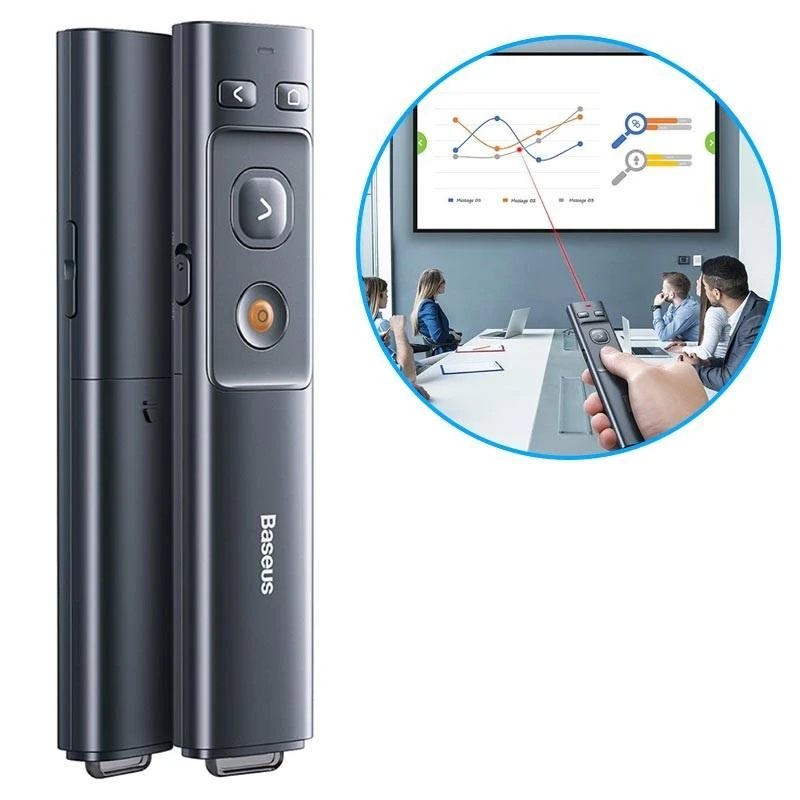 Lazerinė rodyklė Baseus Wireless pilka
