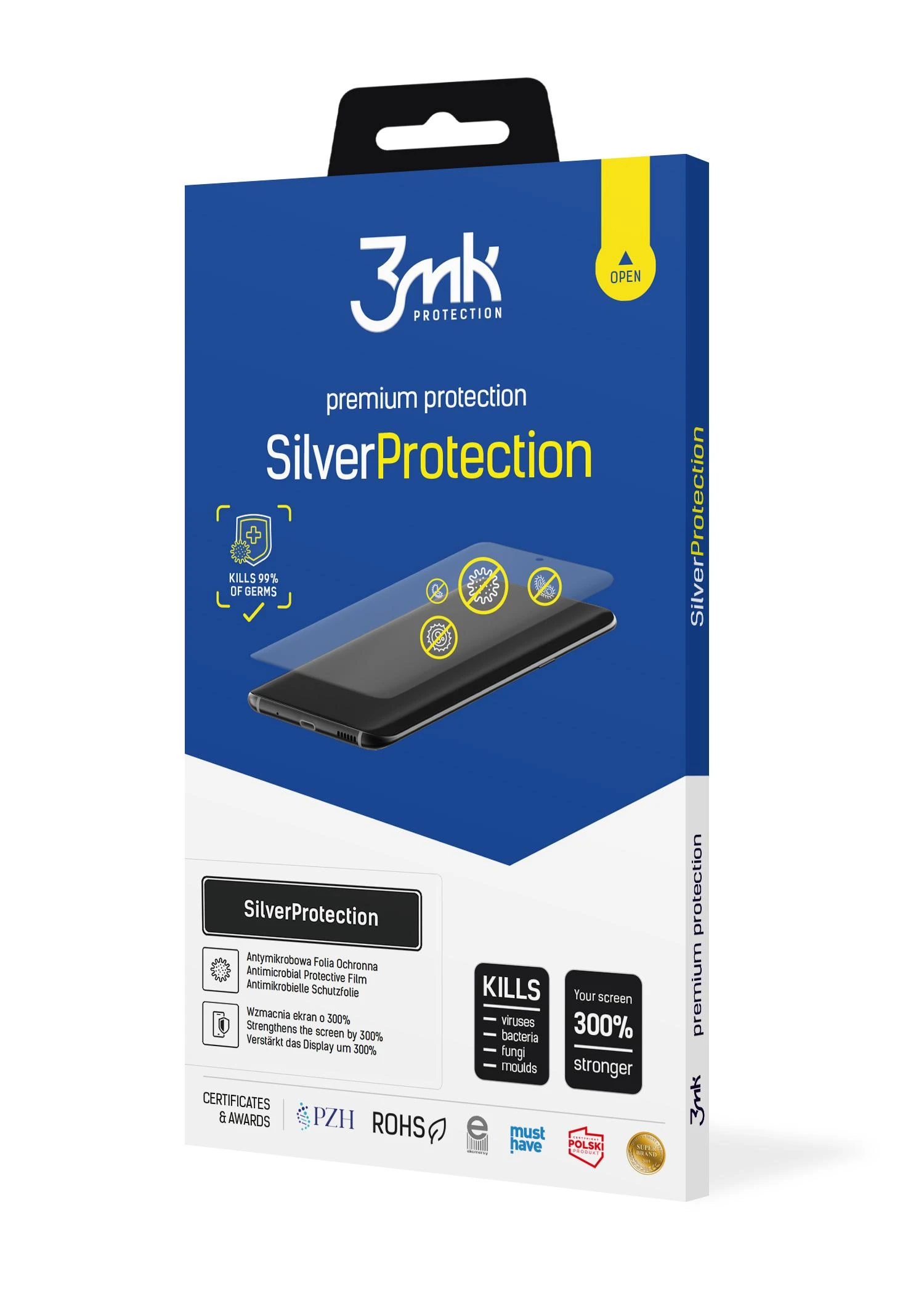 LCD apsauginė plėvelė 3MK Sidabrinis Protection Samsung N985 Note 20 Ultra
