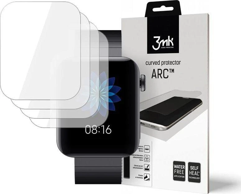 LCD apsauginė plėvelė Apple Watch SE 40mm, 3vnt