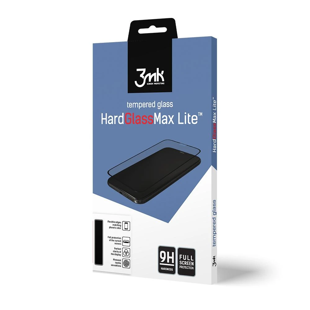 3MK BL HG Max Lite Samsung, Galaxy A02/A02s/A12, skaidrus, ekrano apsauga, grūdintas stiklas 9H