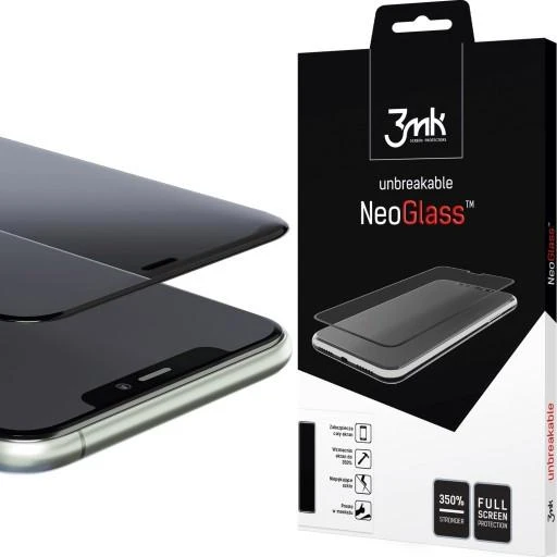 LCD apsauginis stiklas 3MK Neo Glass Samsung A515 A51/S20 FE juodas
