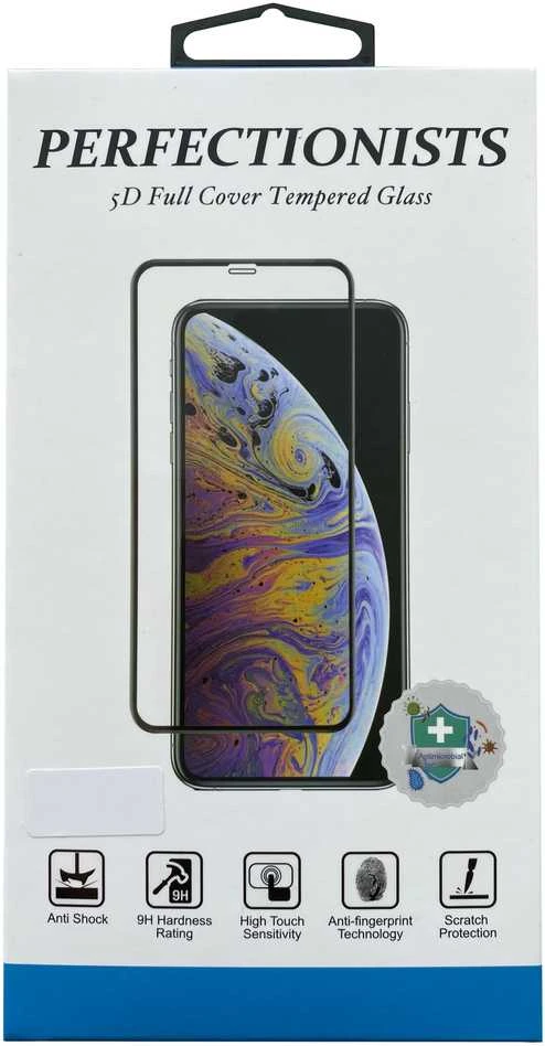 LCD apsauginis stikliukas 5D Perfectionists Apple iPhone 12 mini lenktas juodas