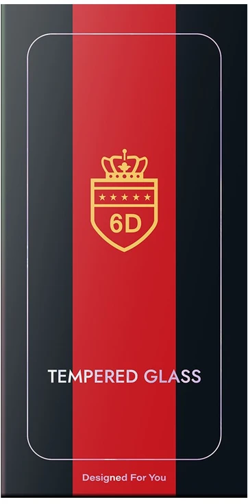 LCD apsauginis stikliukas 6D Samsung A165 A16 4G/A166 A16 5G/A175 A17 4G/A176 A17 5G juodas (10 vnt. rinkinys)
