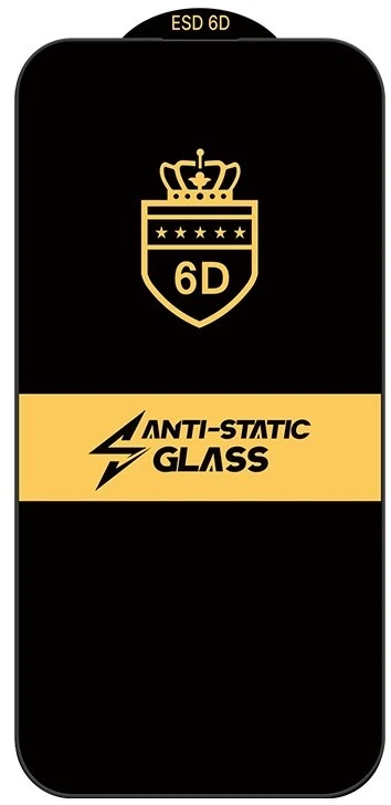 LCD apsauginis stikliukas 6D Xiaomi Redmi A7 Pro 4G/5G juodas