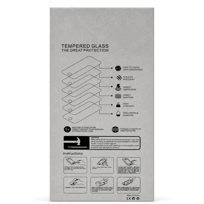 LCD apsauginis stikliukas 9D Gorilla Apple iPhone 16 juodas (10 vnt. rinkinys)