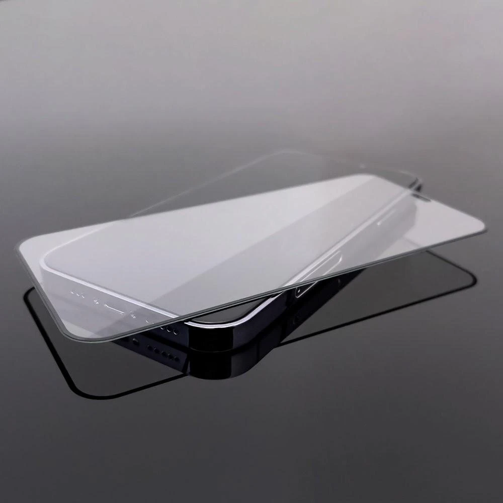 LCD apsauginis stikliukas Wozinsky 5D pritaikytas dėklui Samsung A226 A22 5G juodas