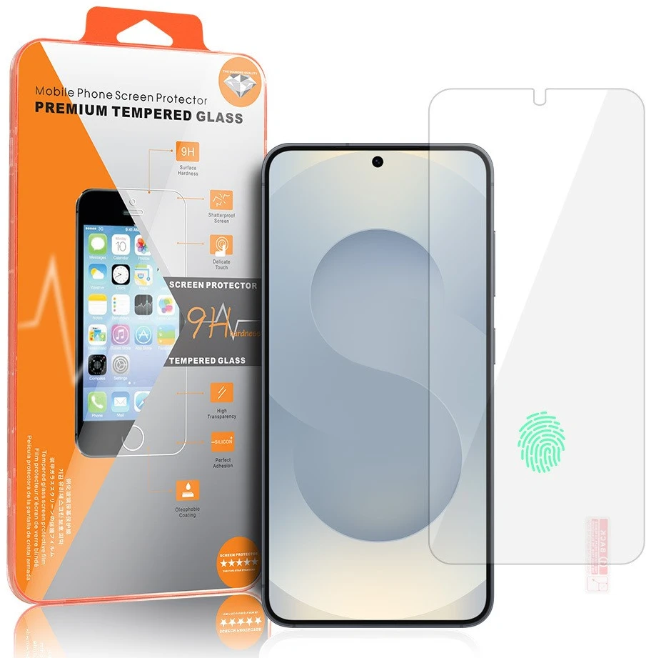 Oem Tel Protect Grūdintas stiklas Oranžinis, skirtas SAMSUNG GALAXY A56/M56 5G/S25 FE/A36