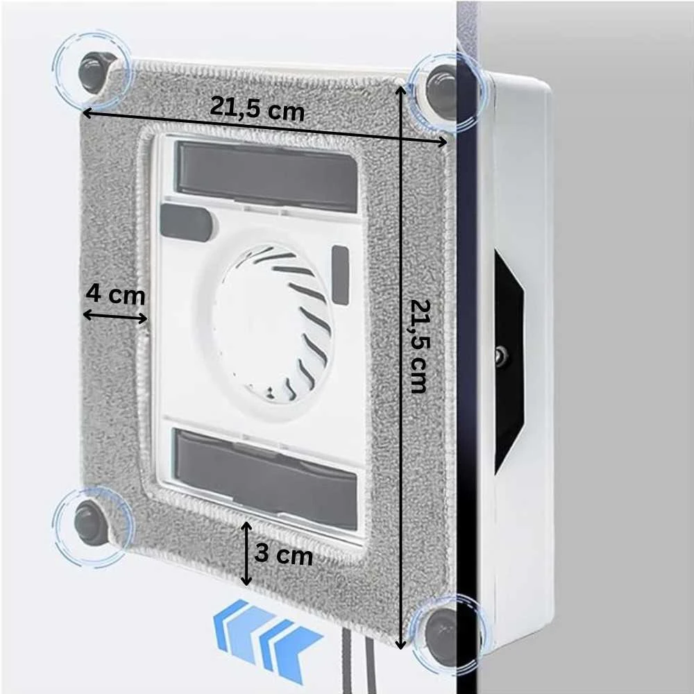 Reach Atsarginė stačiakampė mikropluošto šluostė langų valymo robotams 5 vnt.