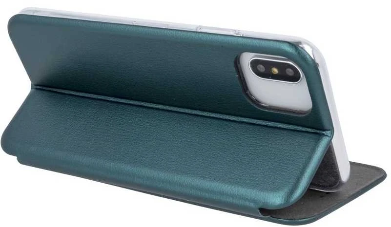 Reach Dėklas Book Elegance Huawei P20 tamsiai žalias