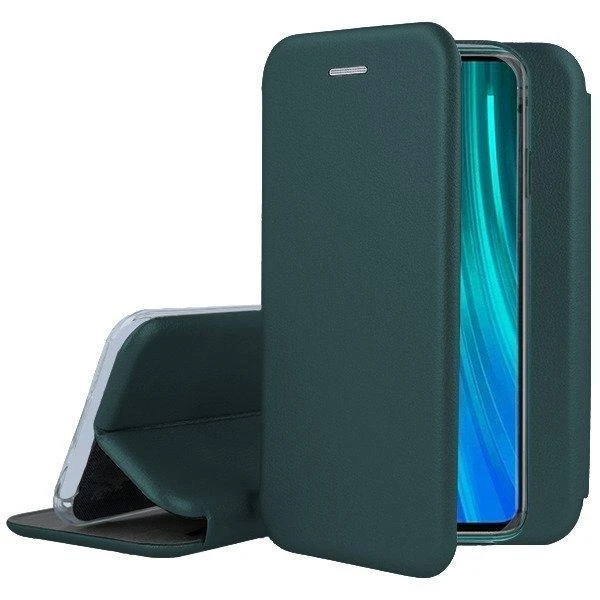 Reach Dėklas Book Elegance Huawei P30 Lite tamsiai žalias