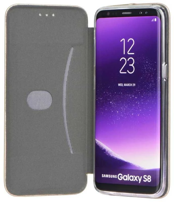 Reach Dėklas Book Elegance Samsung A155 A15 4G/A156 A15 5G auksinis