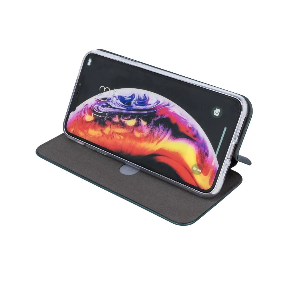 Reach Dėklas Book Elegance Samsung A217 A21s tamsiai žalias