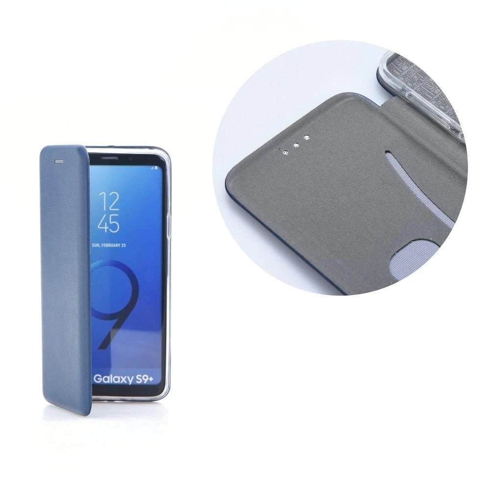 Reach Dėklas Book Elegance Samsung A346 A34 5G tamsiai mėlynas
