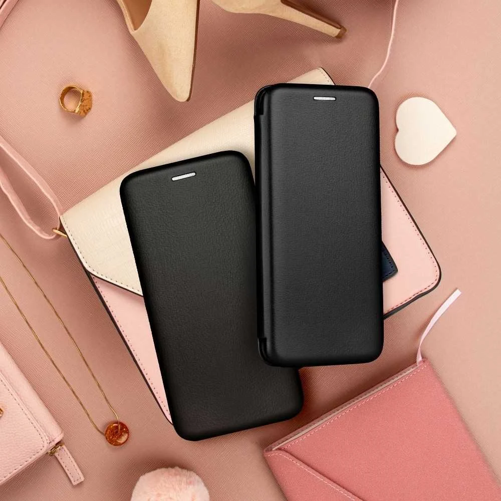Reach Dėklas Book Elegance Samsung A525 A52 4G/A526 A52 5G/A528 A52s 5G tamsiai raudonas