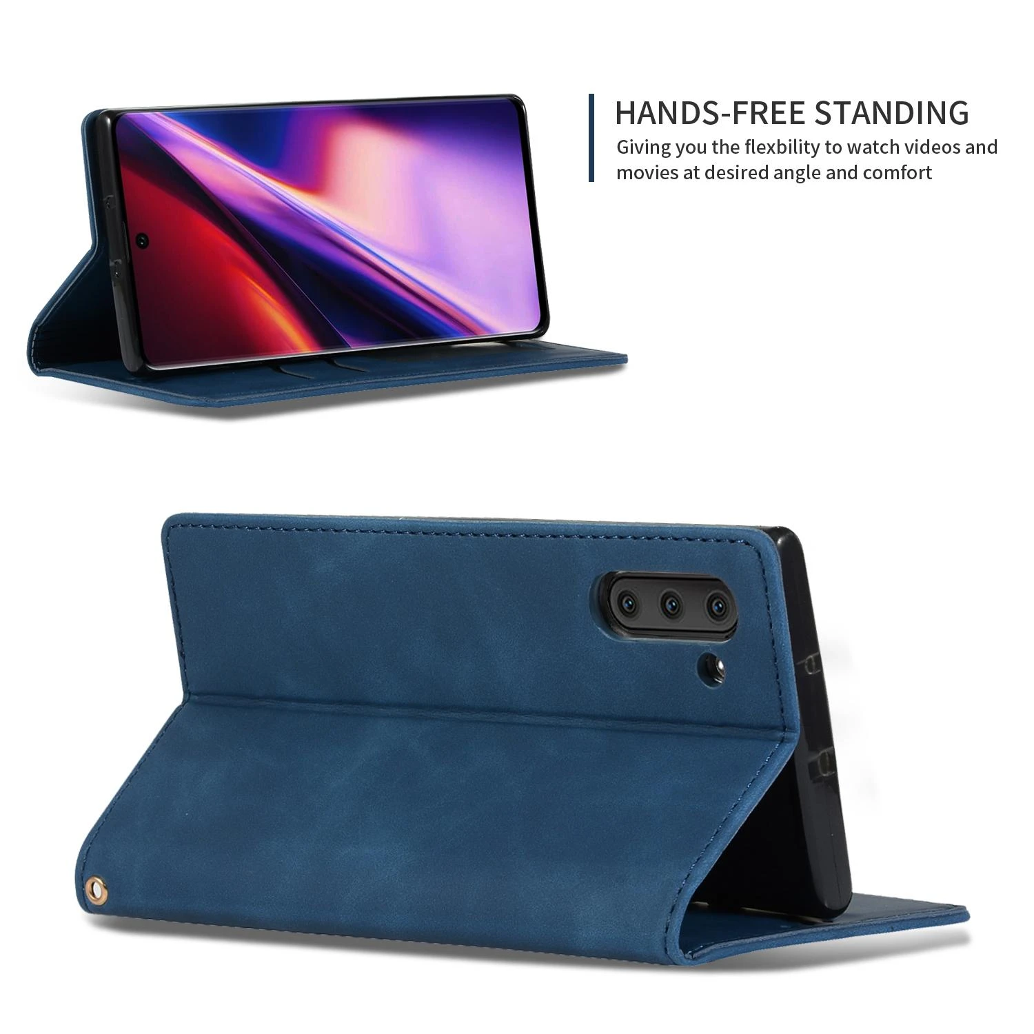 Reach Dėklas Business Style Samsung A515 A51 tamsiai mėlynas
