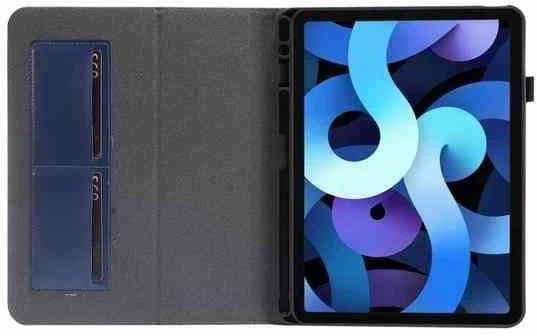 Reach Dėklas Folding Leather Lenovo Tab P11 Pro Gen 2 TB132FU tamsiai mėlynas