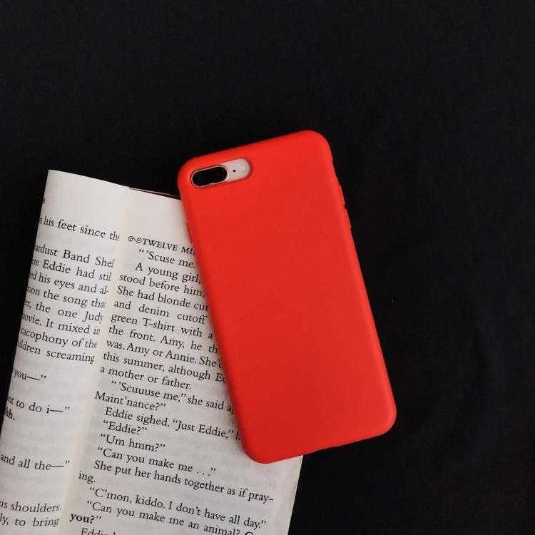 Reach Dėklas Liquid Silicone 1.5mm Huawei P40 raudonas