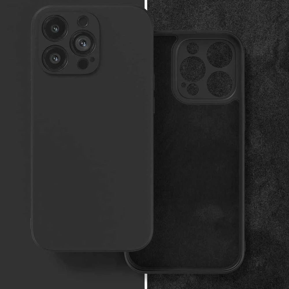 Reach Dėklas Liquid Silicone 1.5mm Xiaomi Redmi A5/Poco C71 (173,45x79,35x8,45) juodas