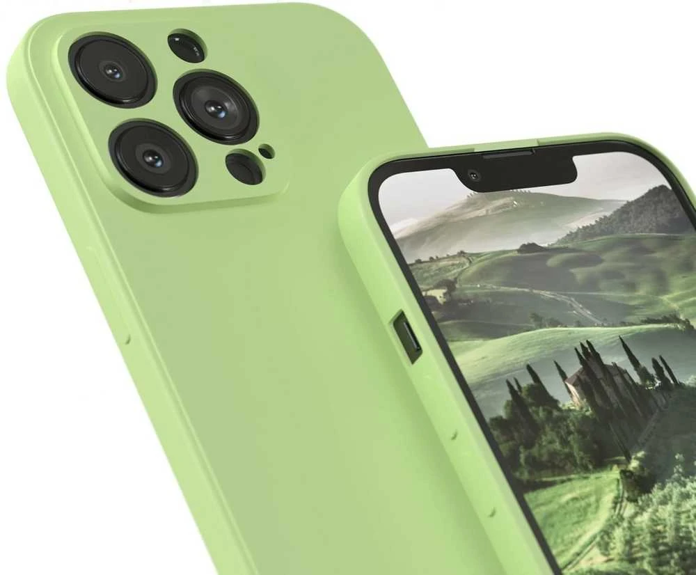 Reach Dėklas Liquid Silicone 1.5mm Xiaomi Redmi Note 12S mėtinis