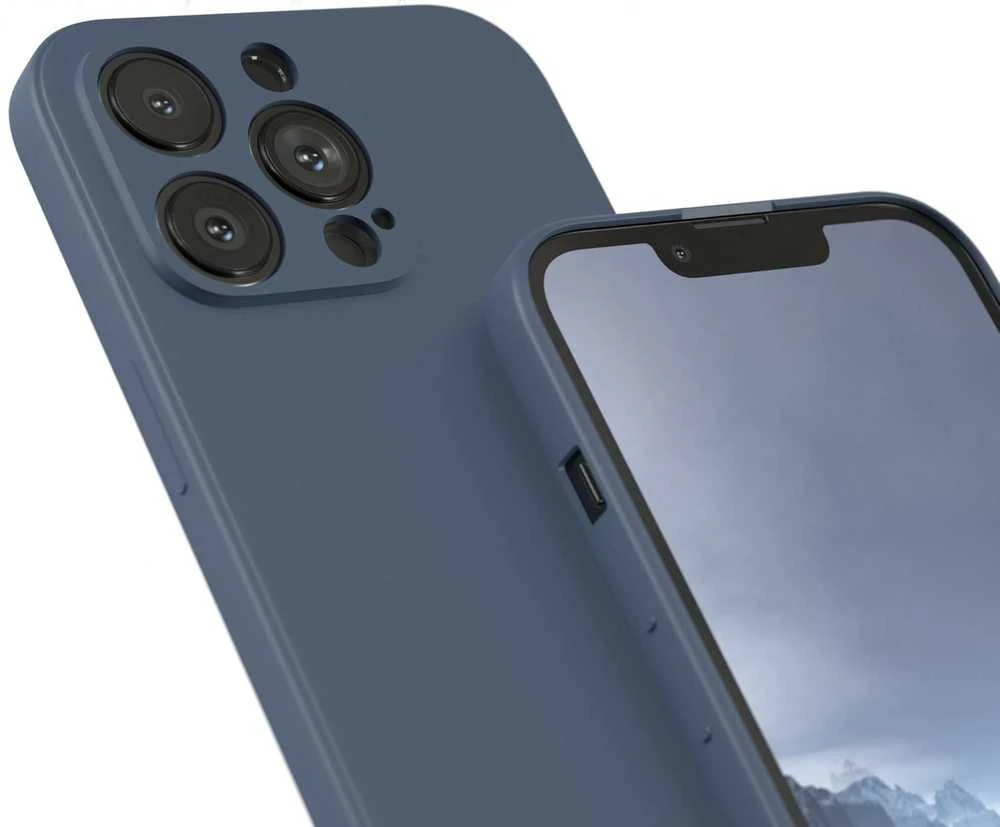 Reach Dėklas Liquid Silicone 1.5mm Xiaomi Redmi 17C 4G/Redmi 14C/Redmi A4/Poco C75 tamsiai mėlynas