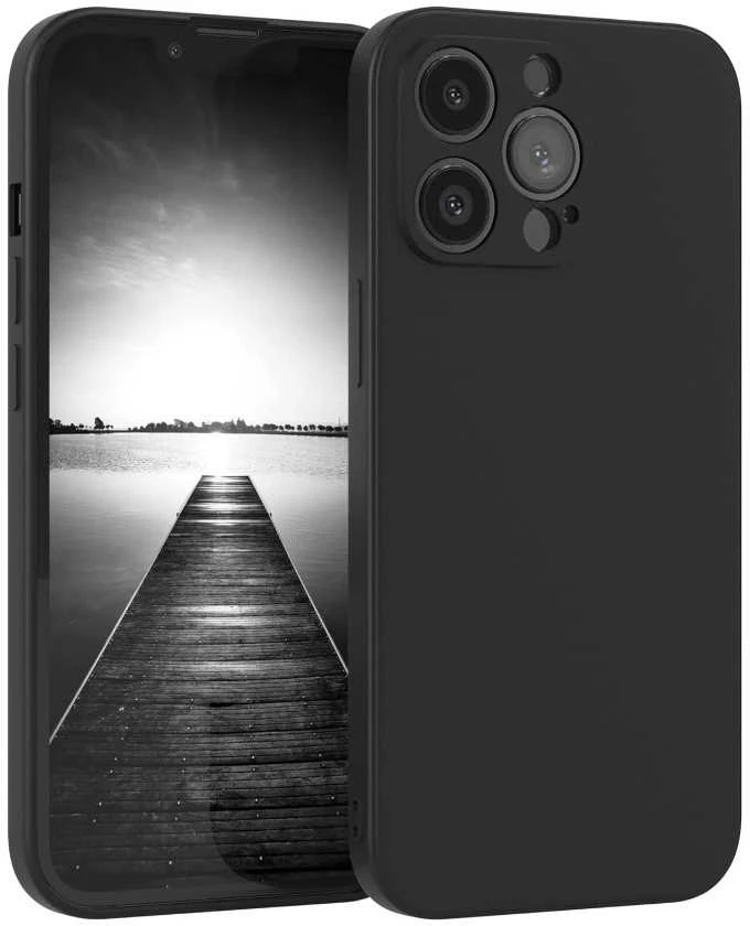 Reach Dėklas Liquid Silicone 1.5mm Xiaomi Redmi Note 12 Pro 5G juodas