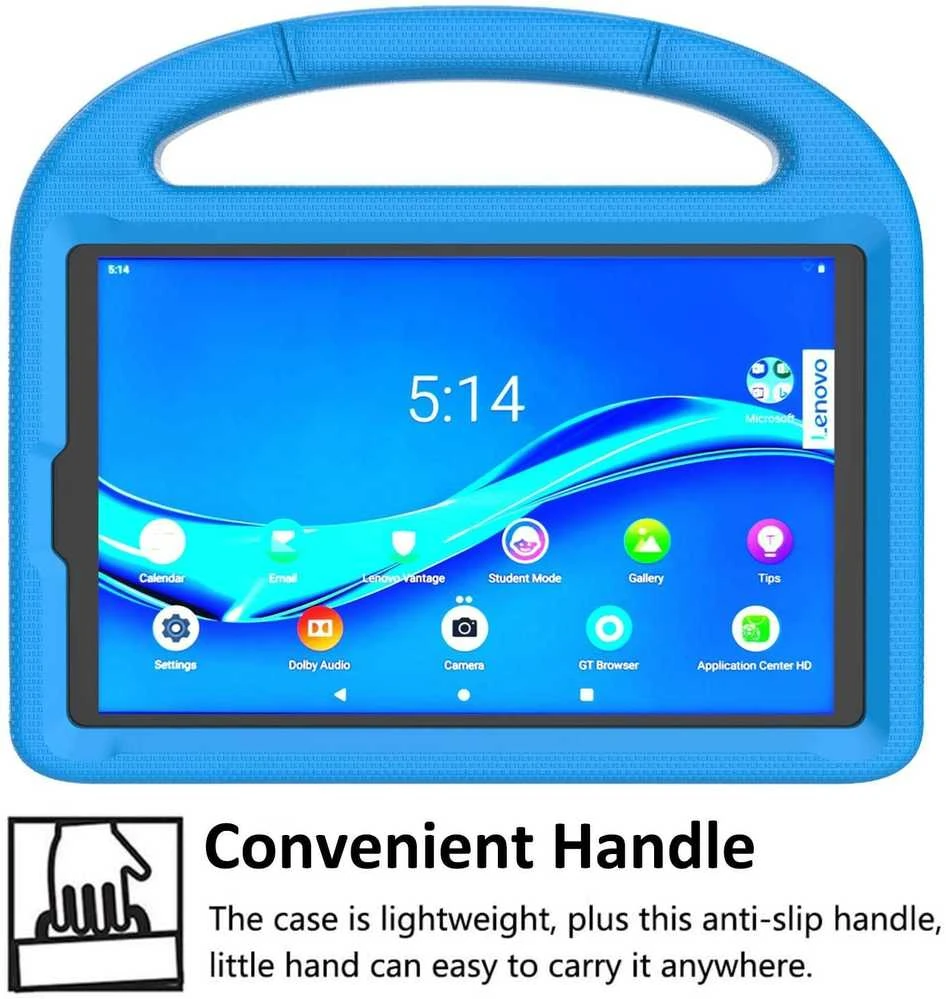 Reach Dėklas Shockproof Kids Lenovo Tab M10 Plus 3rd Gen TB125FU/TB128FU/TB128XU 10.6 mėlynas