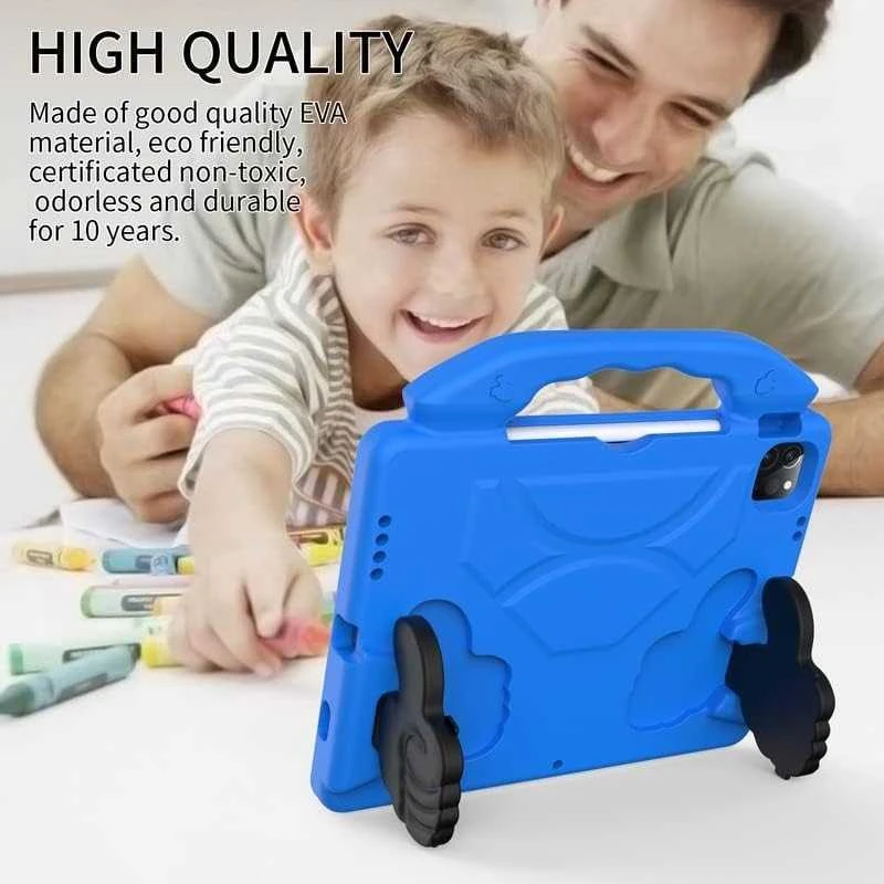 Reach Dėklas Shockproof Kids Lenovo Tab M10 Plus 3rd Gen TB125FU/TB128FU/TB128XU 10.6 mėlynas