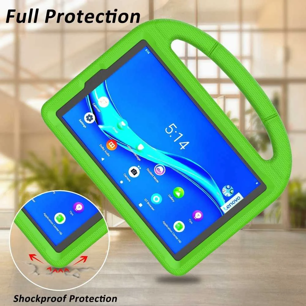 Reach Dėklas Shockproof Kids Lenovo Tab M10 Plus 3rd Gen TB125FU/TB128FU/TB128XU 10.6 žalias