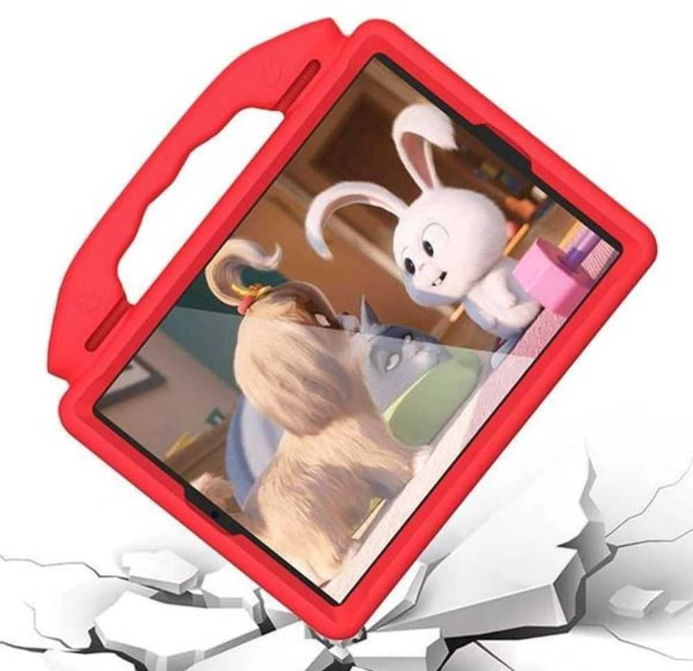 Reach Dėklas Shockproof Kids Lenovo Tab M10 Plus 3rd Gen TB125FU/TB128FU/TB128XU 10.6 raudonas