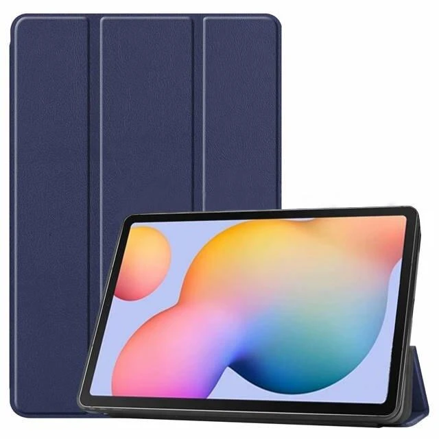 Dėklas Reach Smart Leather Samsung T580/T585 Tab A 10.1 2016 tamsiai mėlynas