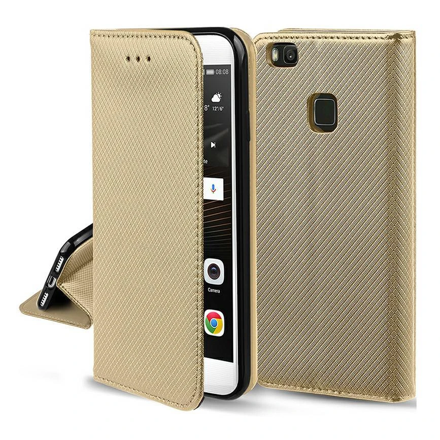 iLike atverčiamas dėklas skirtas Samsung A202 A20e, auksinis