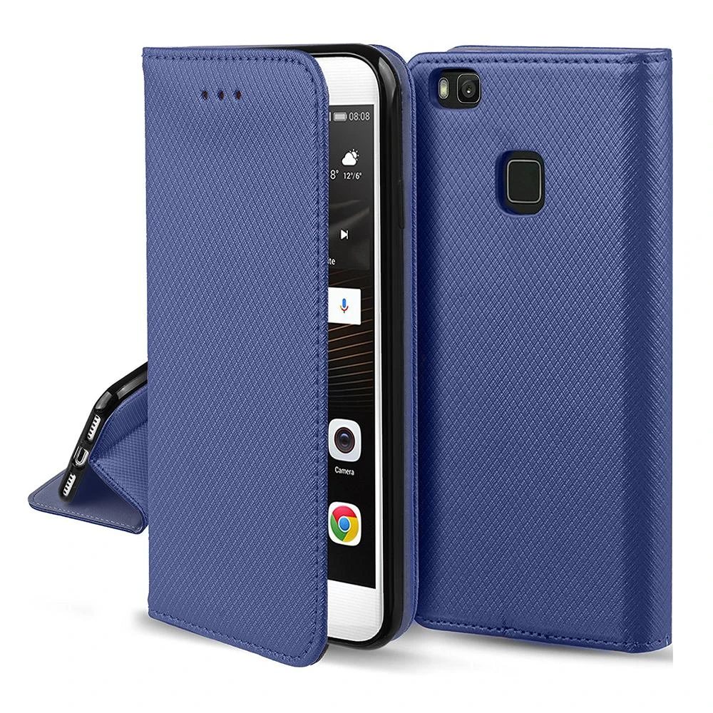 iLike atverčiamas dėklas skirtas Samsung A505 A50/A507 A50s/A307 A30s, tamsiai mėlynas