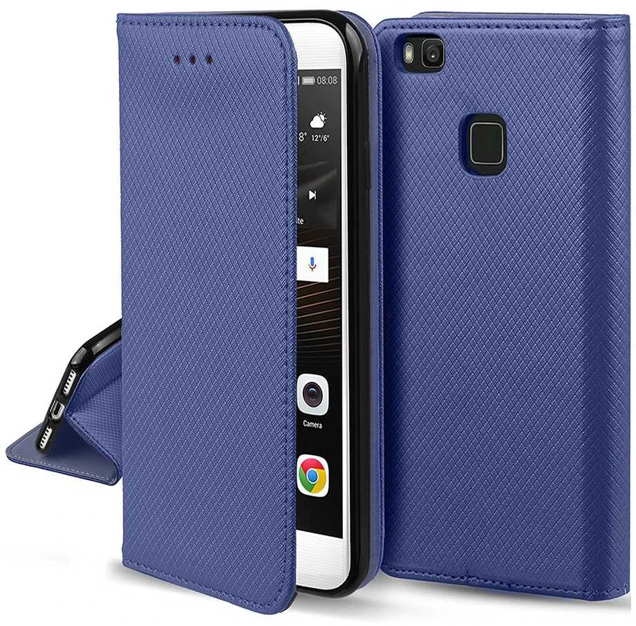 Reach Dėklas Smart Magnet Xiaomi Redmi 13 4G/Redmi 13 5G/Poco M6 4G tamsiai mėlynas