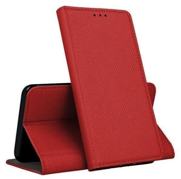 Reach Dėklas Smart Magnet Xiaomi Redmi 9 raudonas