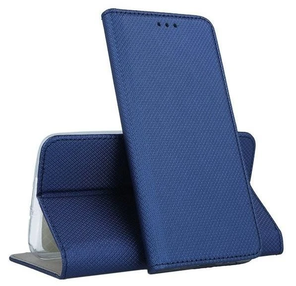 Reach Dėklas Smart Magnet Xiaomi Redmi Note 10 Pro/Note 10 Pro Max tamsiai mėlynas