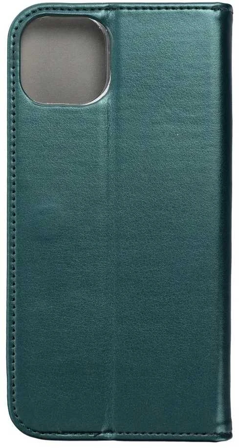 Reach Dėklas Smart Magnetic Xiaomi Redmi 17C 4G/Redmi 14C/Redmi A4/Poco C75 tamsiai žalias