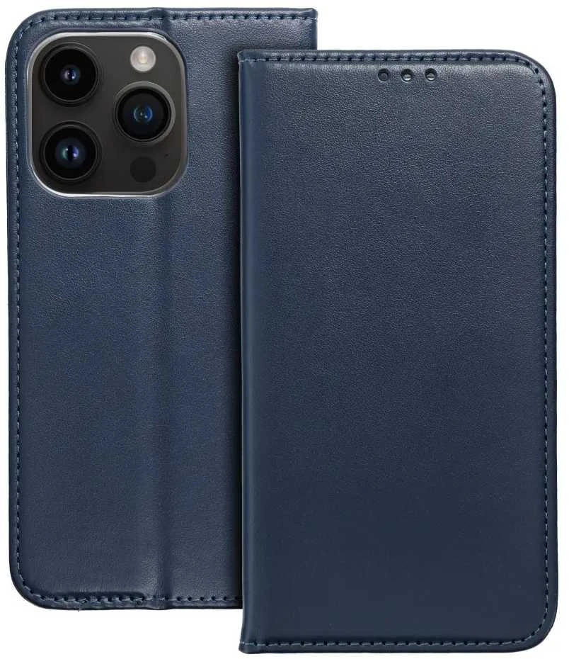 Reach Dėklas Smart Magnetic Xiaomi Redmi 14C/Redmi A4/Poco C75 tamsiai mėlynas